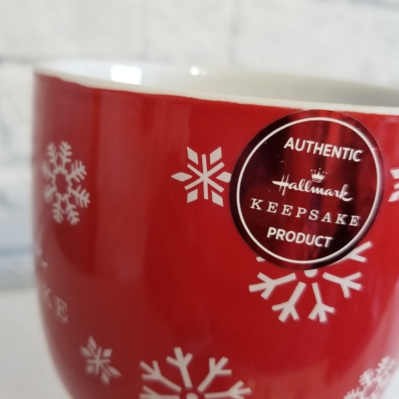 Hallmark Keepsake Love of Coffee and Ornaments Snowflakes Red Mug Holiday New - Picture 8 of 12
